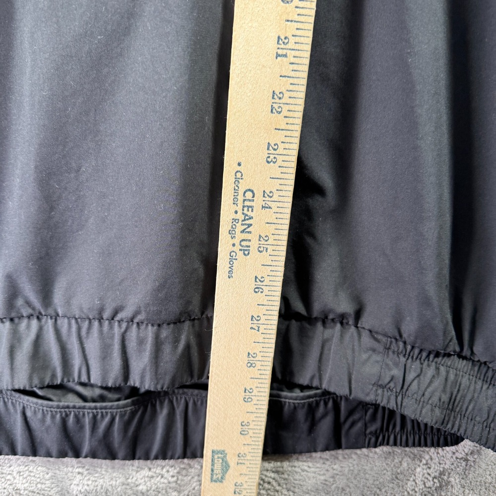 Nike Sportswear Mens XL Black Half Zip Windbreaker Hooded Anorak Jacket Pullover - Picture 3 of 12